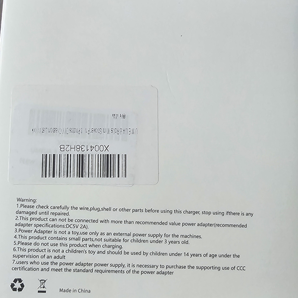 PortableThermal Mini Printer -‎ White With Paper NEW In Box - Picture 4 of 8